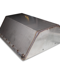 Trough pan SST 19L for farrowing crate SP